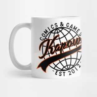 Kapow Baseball Orange Mug